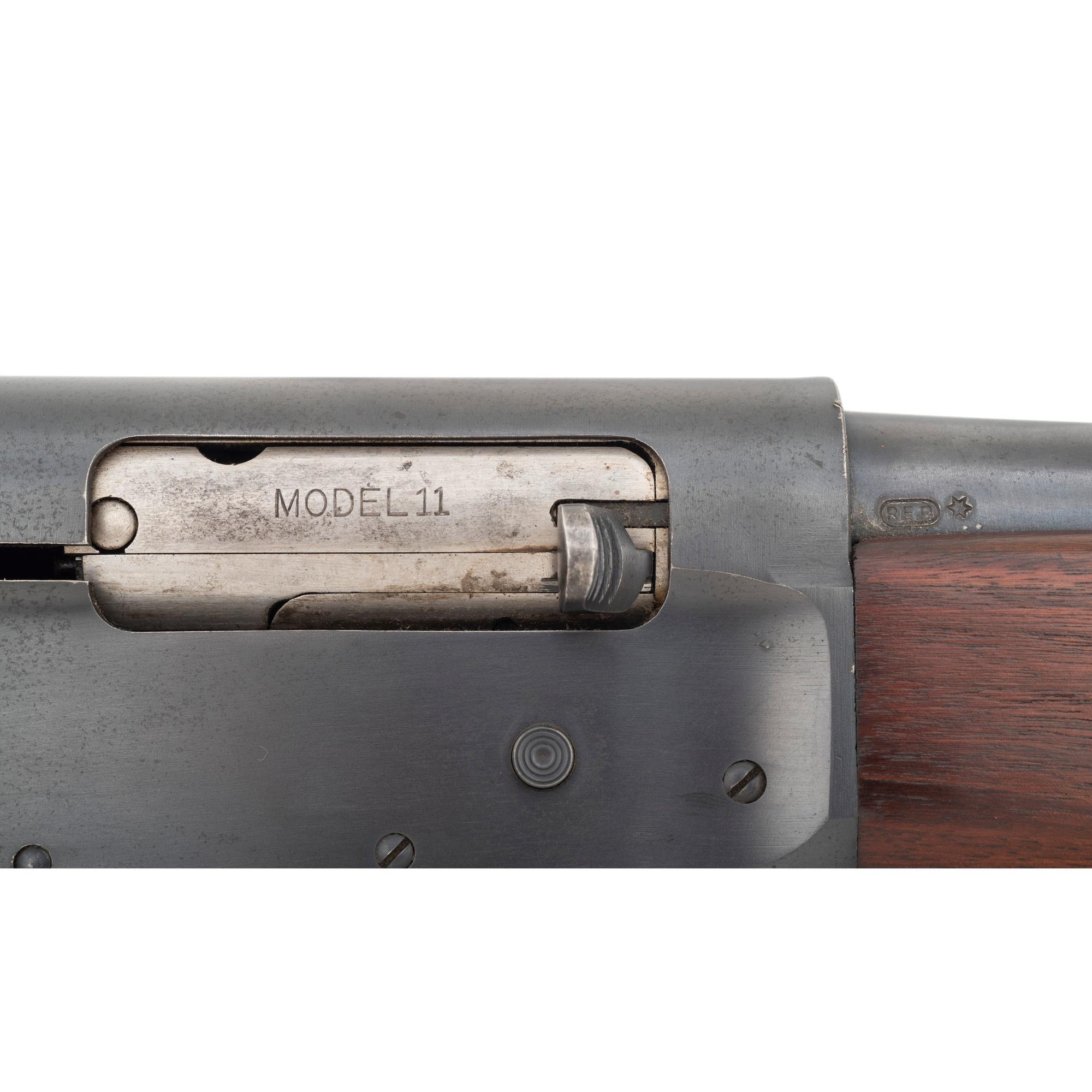** Remington Model 11 with Military Markings and 26 Inch Barrel