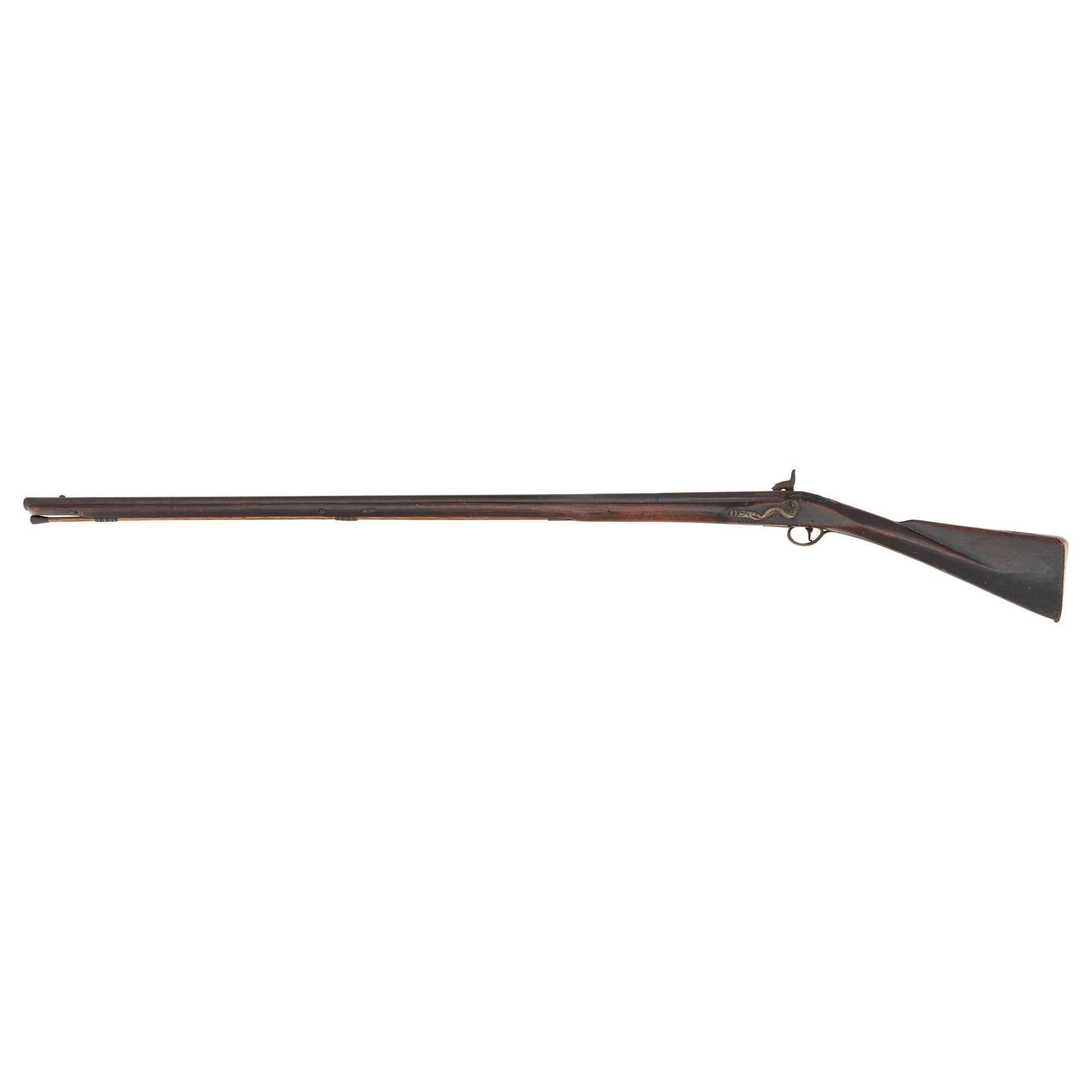 Early Production Percussion Altered Trade Gun by Wilson