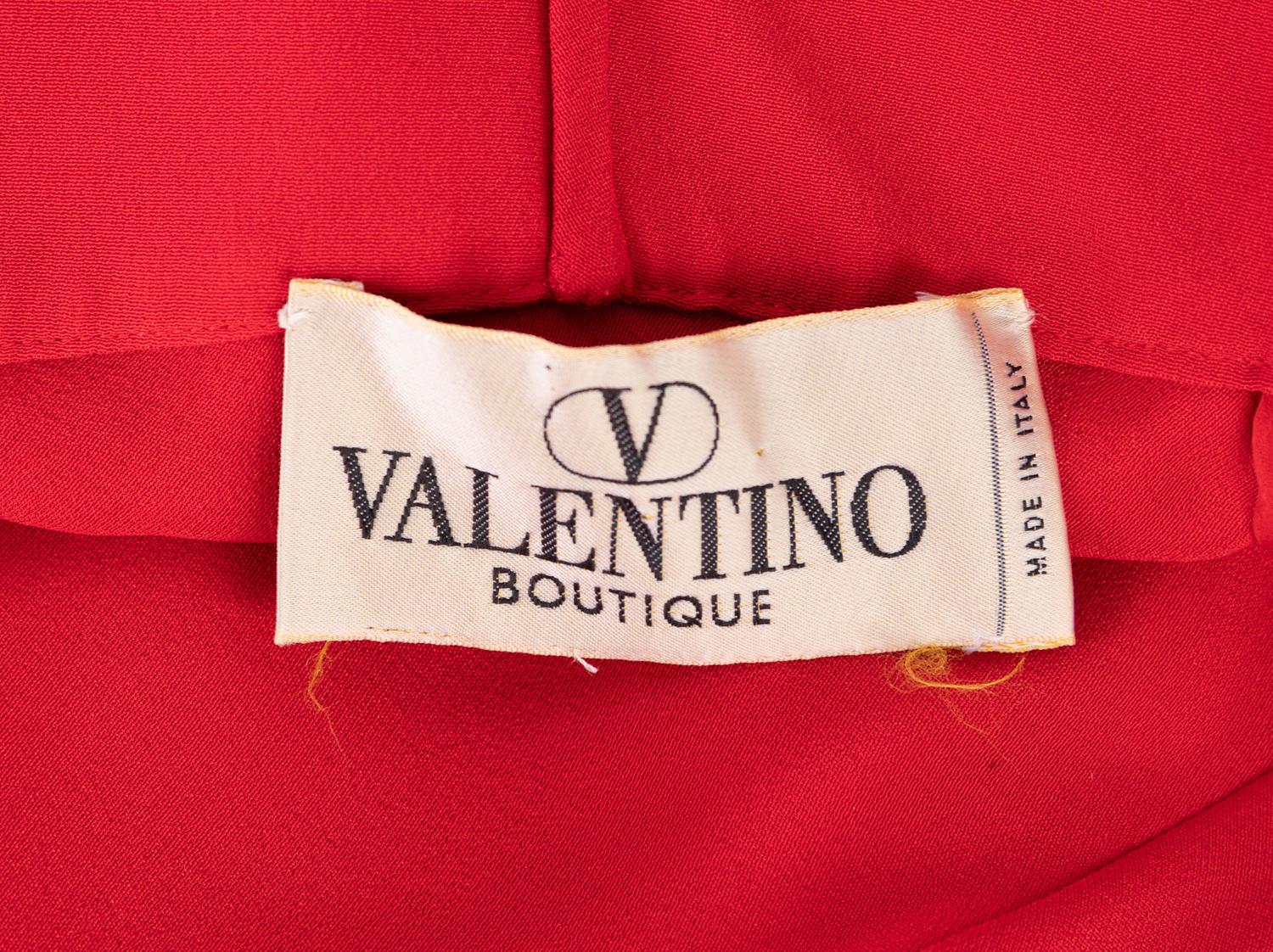 Two Designer Dresses,1990-2000s: Bill Blass & Valentino