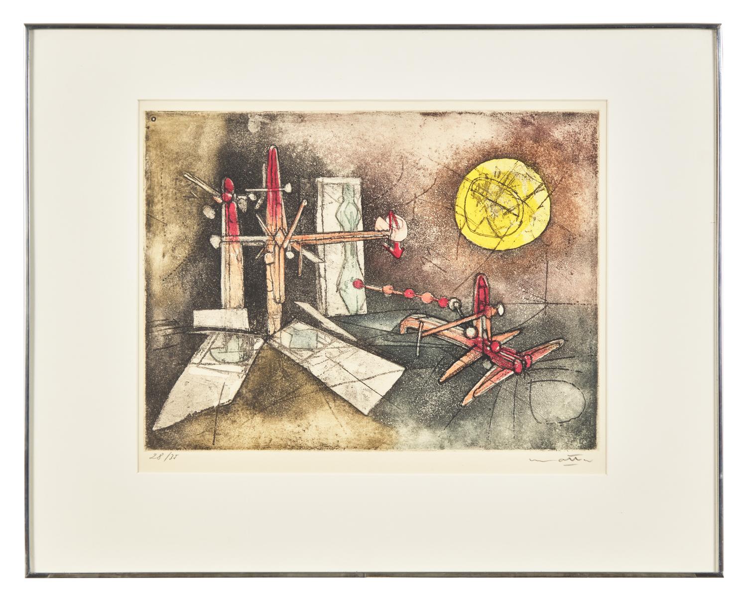 Passage et Sage du Couple (a group of six prints), 1964