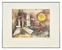 Passage et Sage du Couple (a group of six prints), 1964
