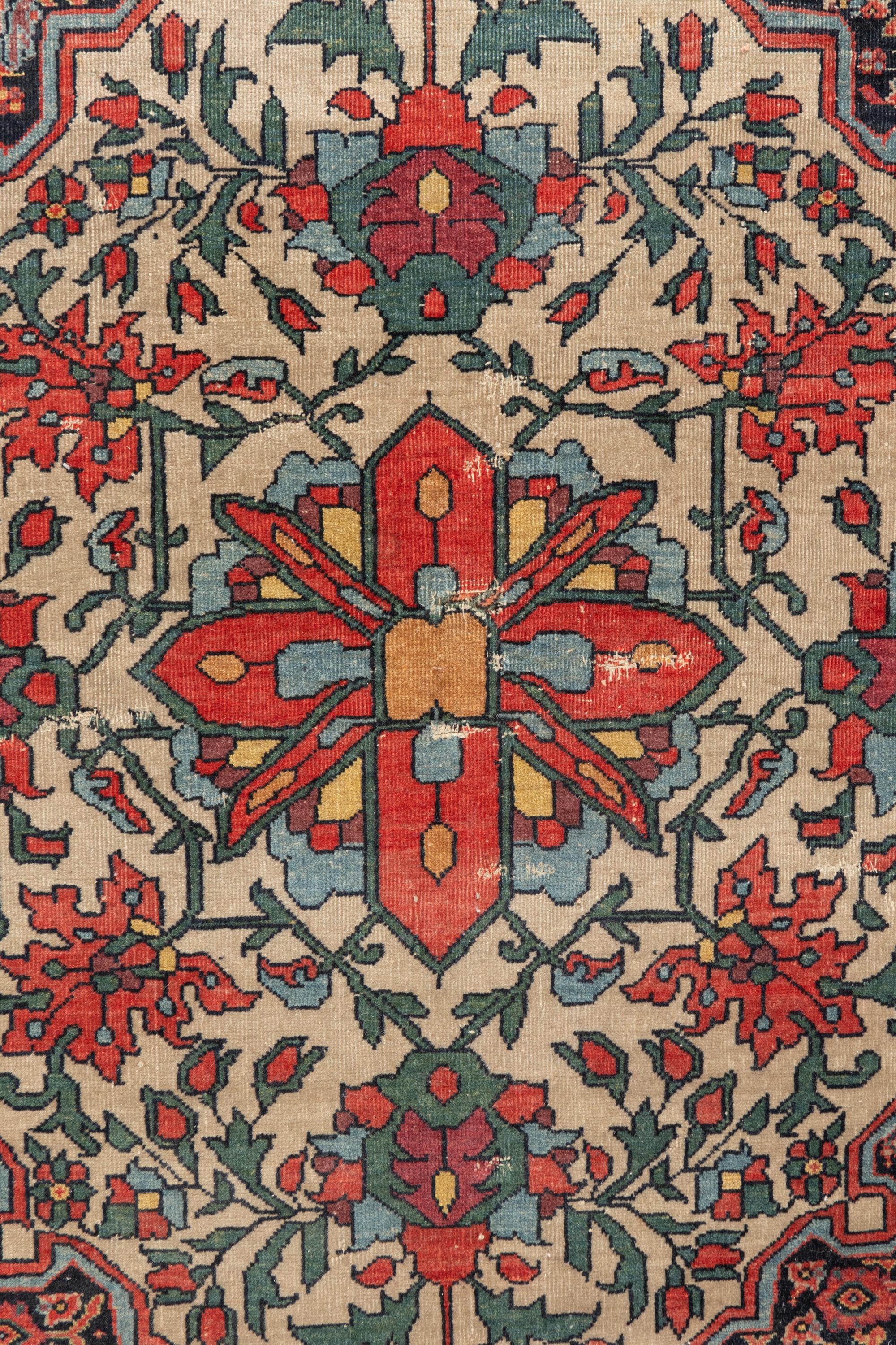 A Pair of Feraghan Sarouk Wool Rugs