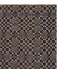 Three Cotton and Wool Jacquard Coverlets