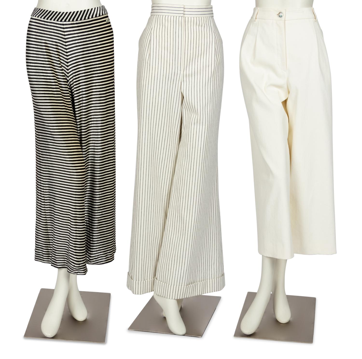 Three Summer Chanel Pants, 2010-17