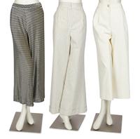 Three Summer Chanel Pants, 2010-17