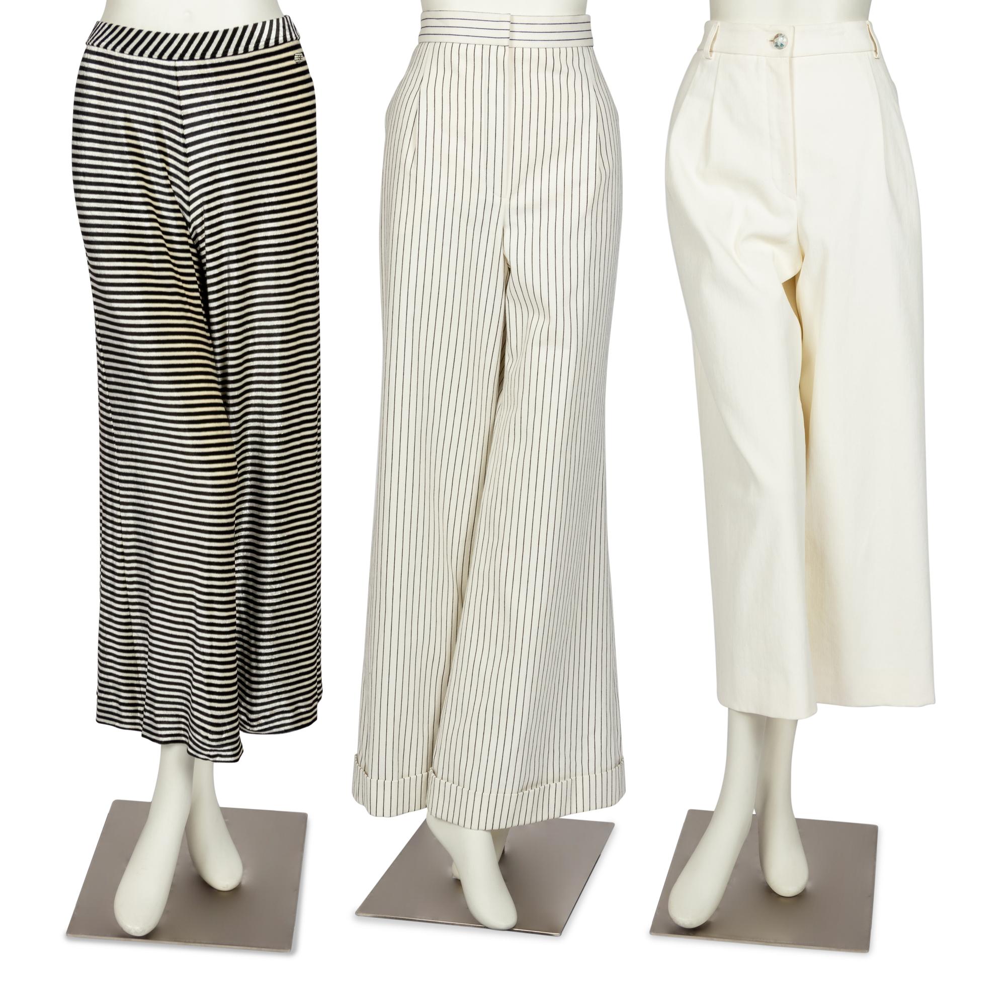 Three Summer Chanel Pants, 2010-17