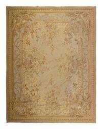 An Aubusson Style Wool Carpet