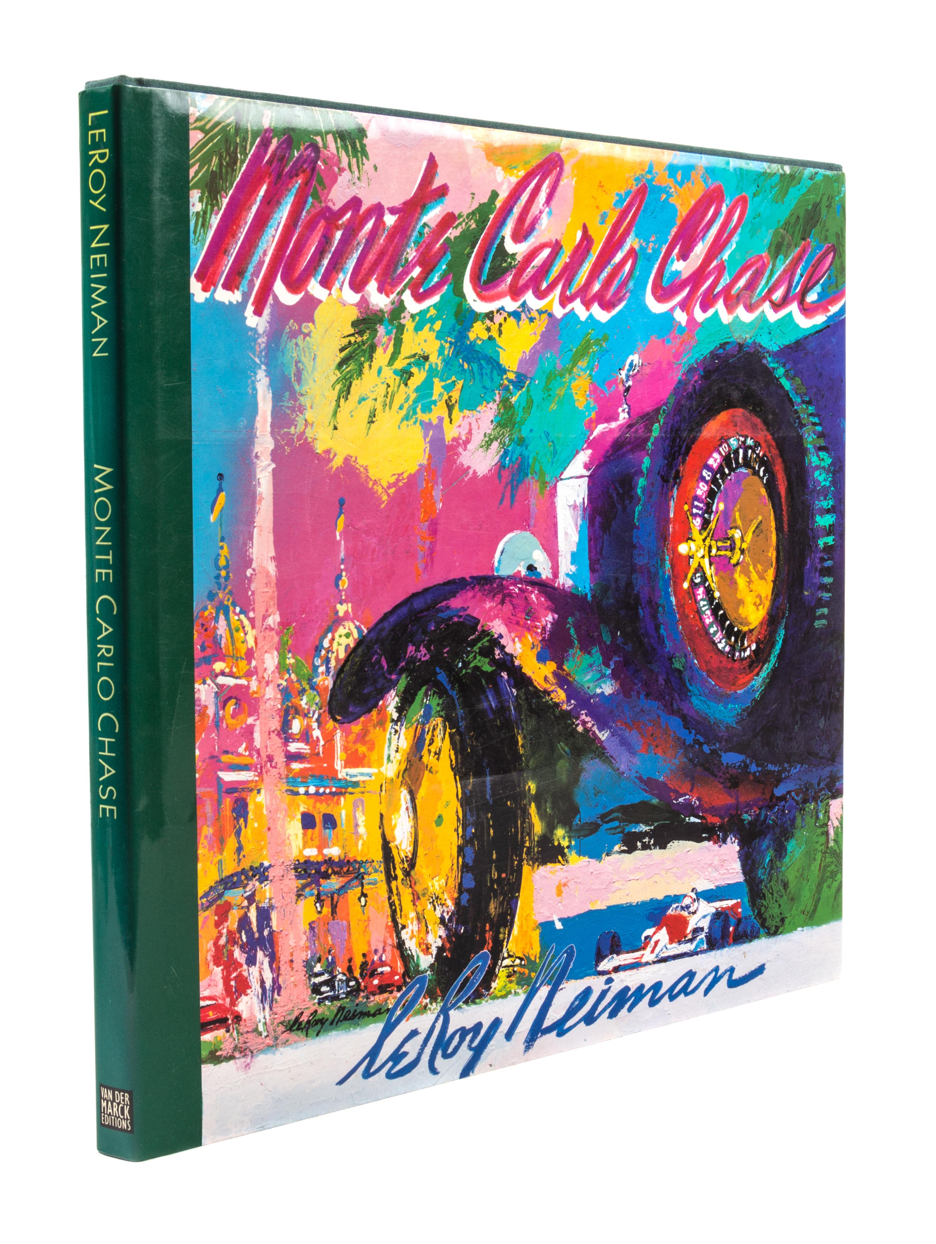 NEIMAN, LEROY. Monte Carlo Chase. New York, [1988]. First ed., inscribed. With signed postcard laid in.