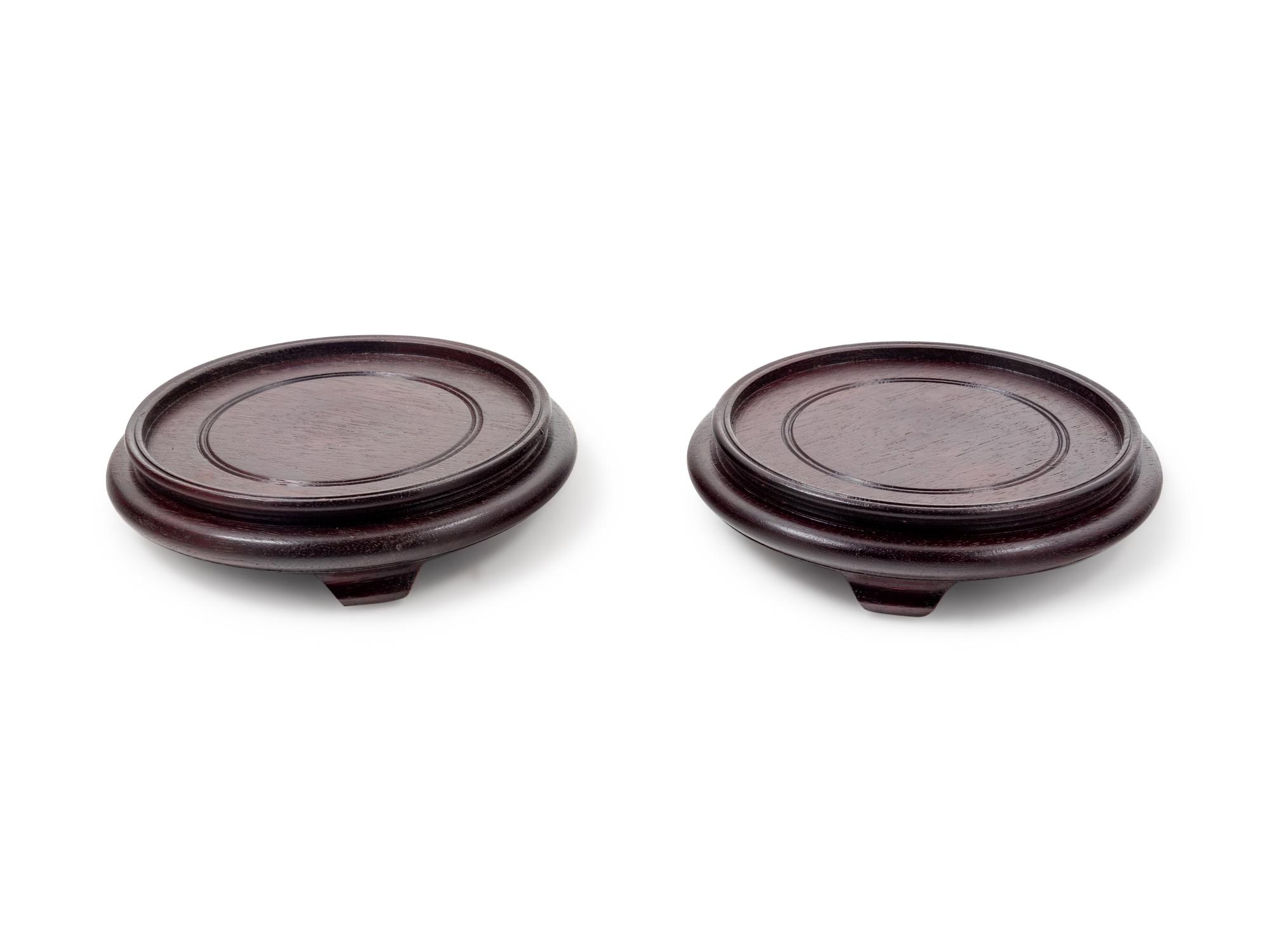 Twenty-one Chinese Hardwood Stands