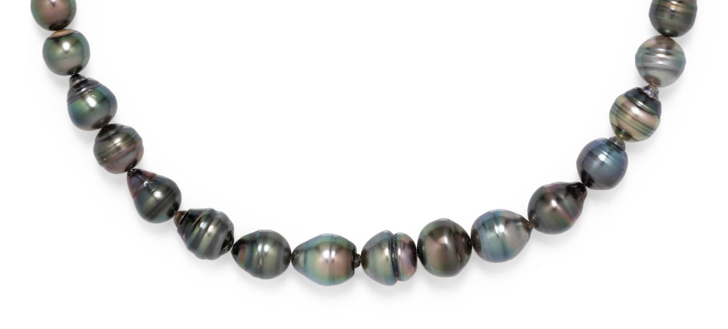 CULTURED BAROQUE TAHITIAN PEARL SET