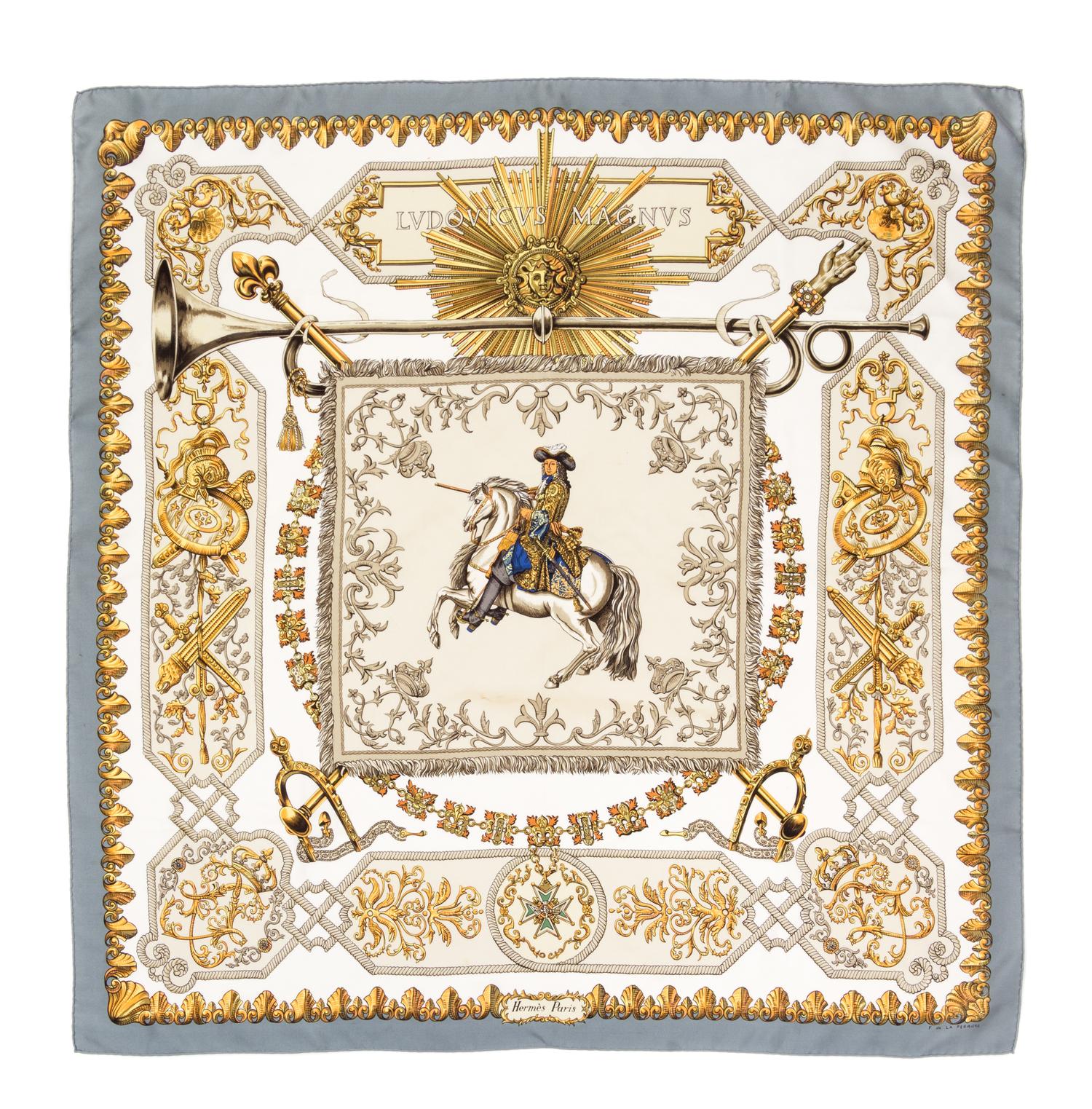 An Hermès 90cm Silk Scarf, 36" x 36".
