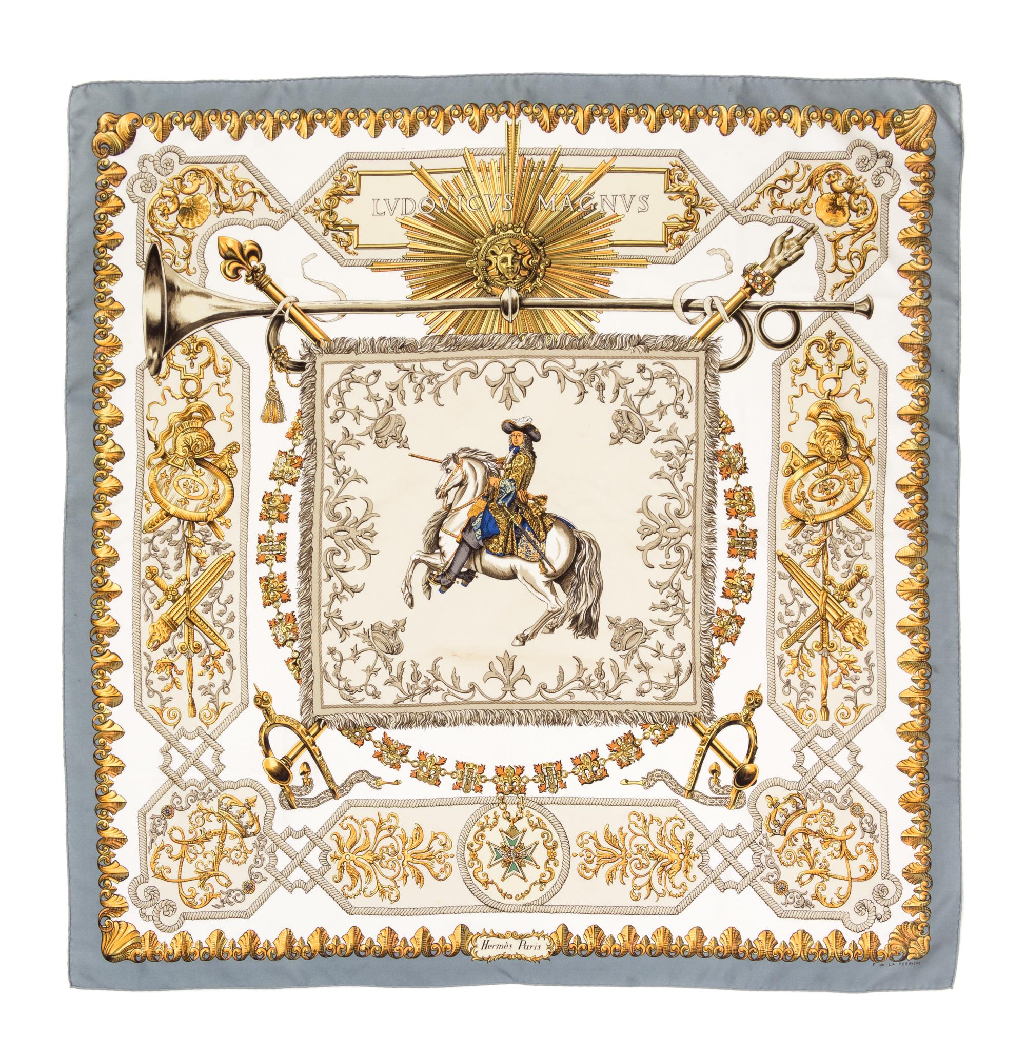 An Hermès 90cm Silk Scarf, 36" x 36".