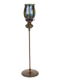 A Tiffany Studios Candle Stick