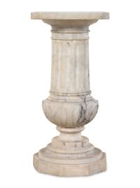 A Continental Marble Pedestal
