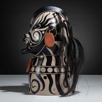 Pottery Figural Bust