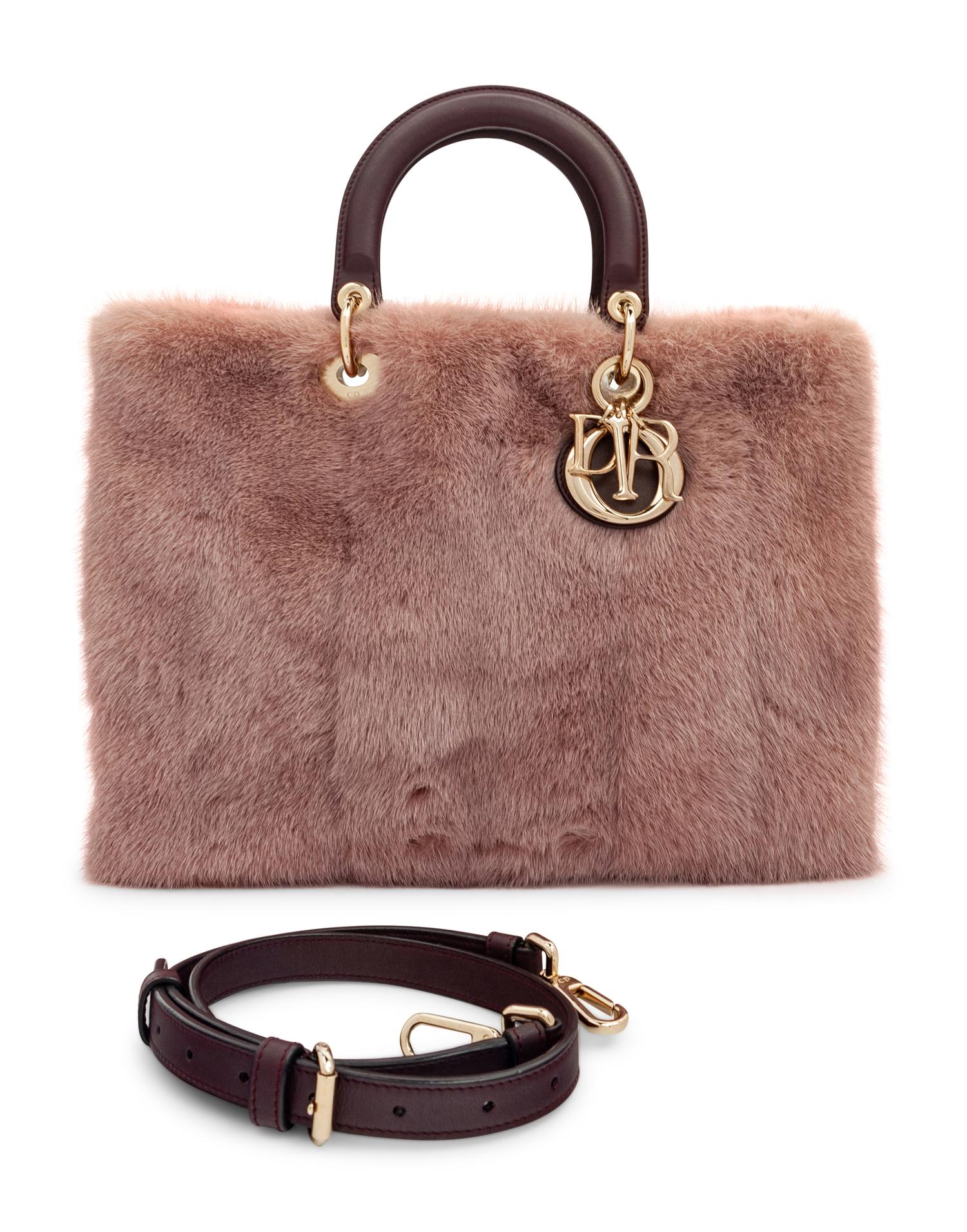 Christian Dior Mink Medium Diorissimo Bag, 2012