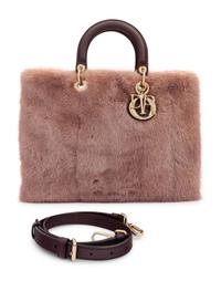 Christian Dior Mink Medium Diorissimo Bag, 2012