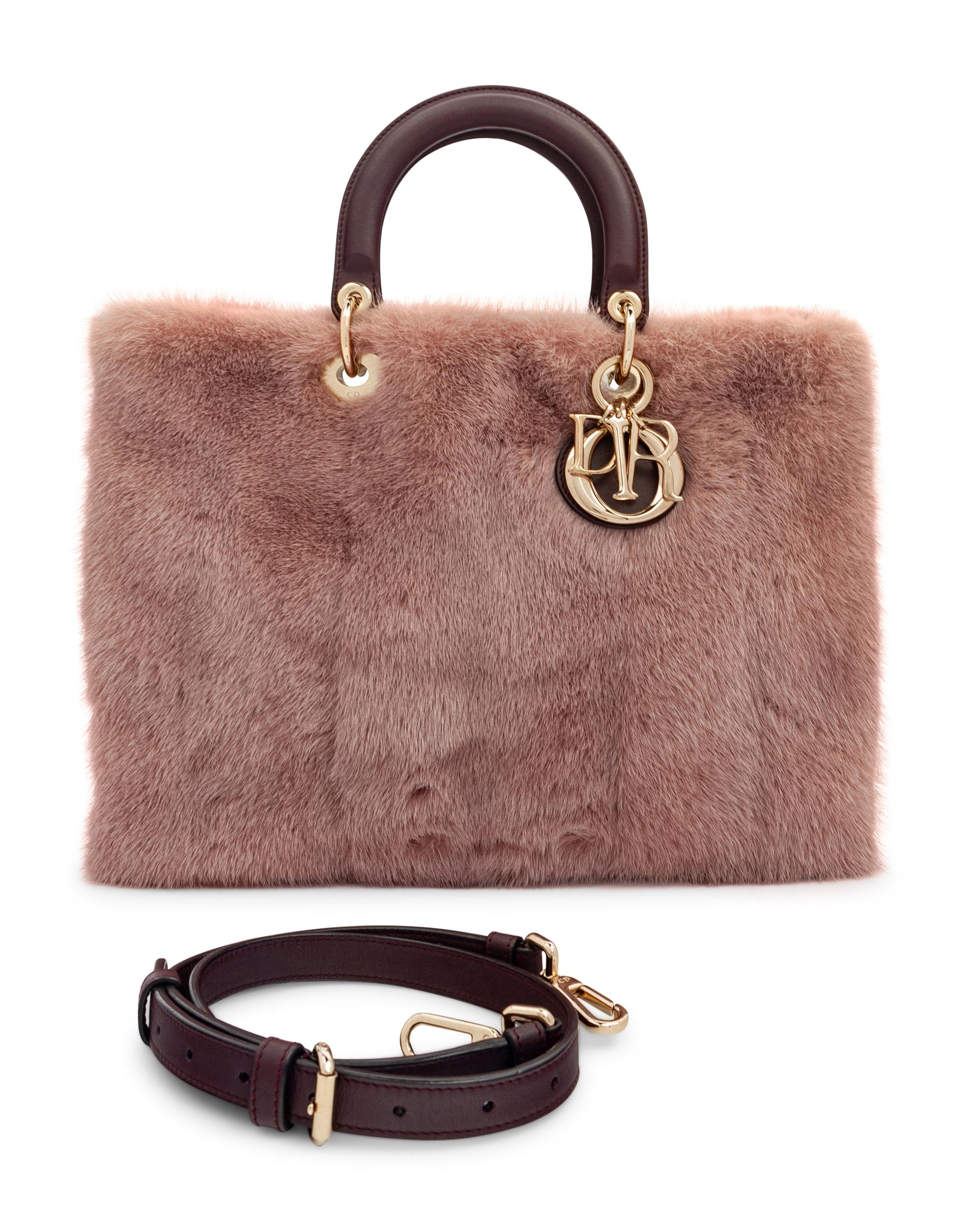 Christian Dior Mink Medium Diorissimo Bag, 2012