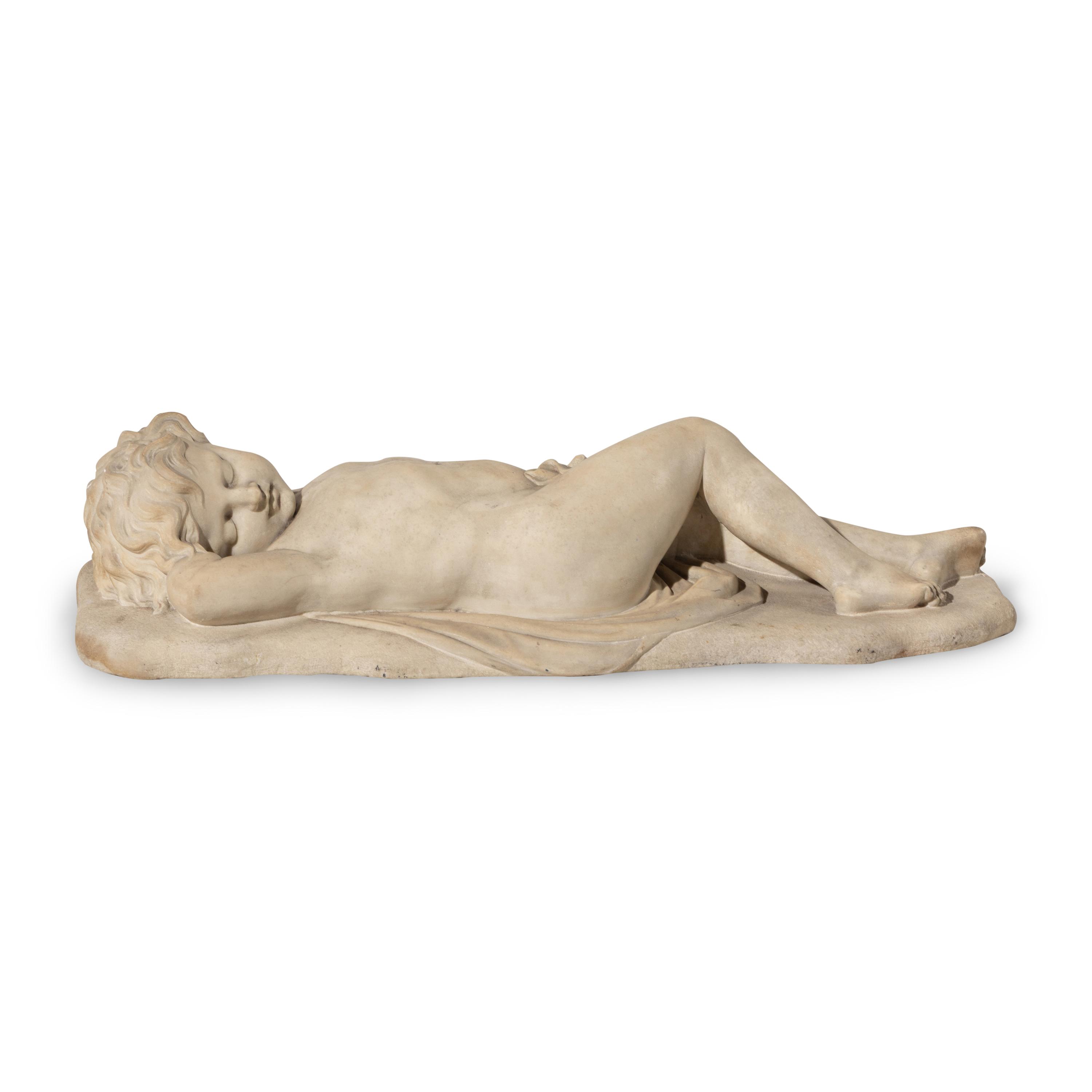 A Composition Figure of a Sleeping Child