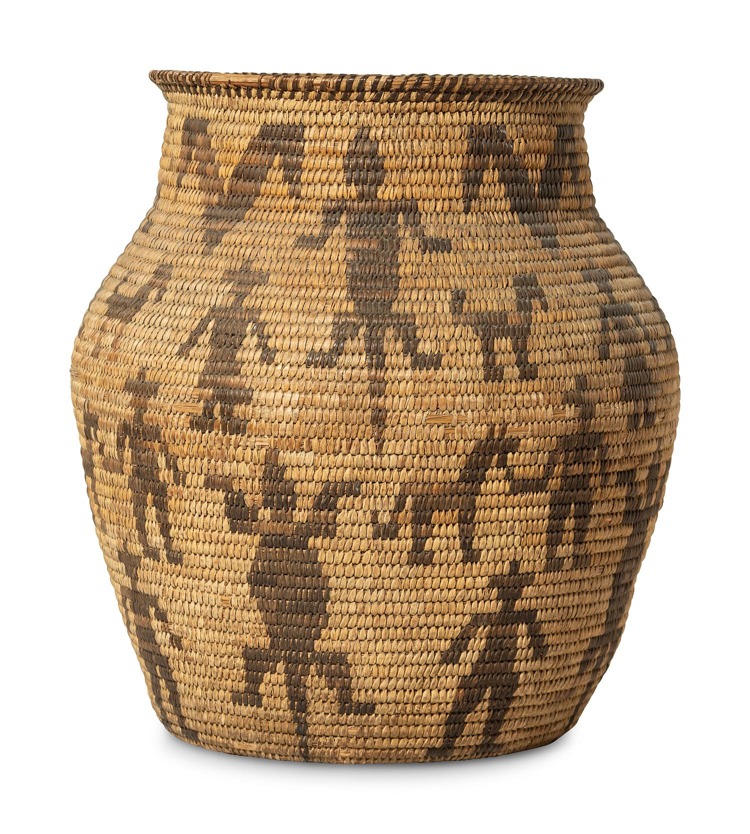 Tohono O'odham Figural Basket