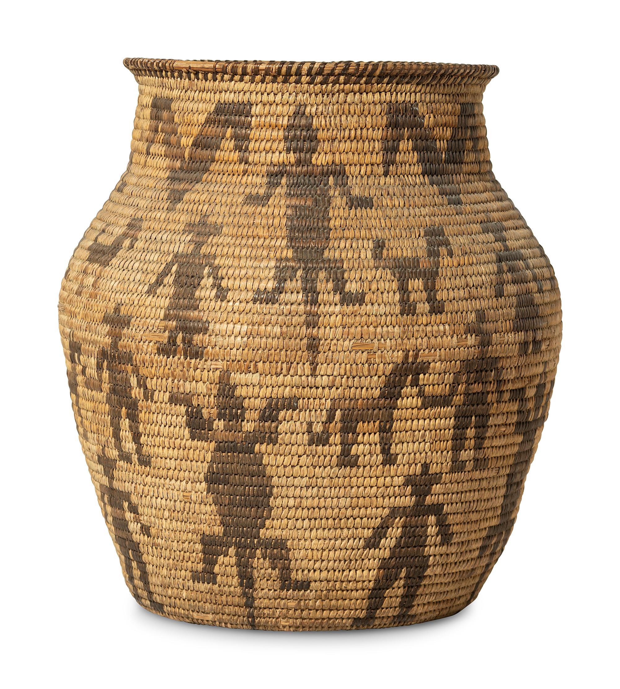 Tohono O'odham Figural Basket