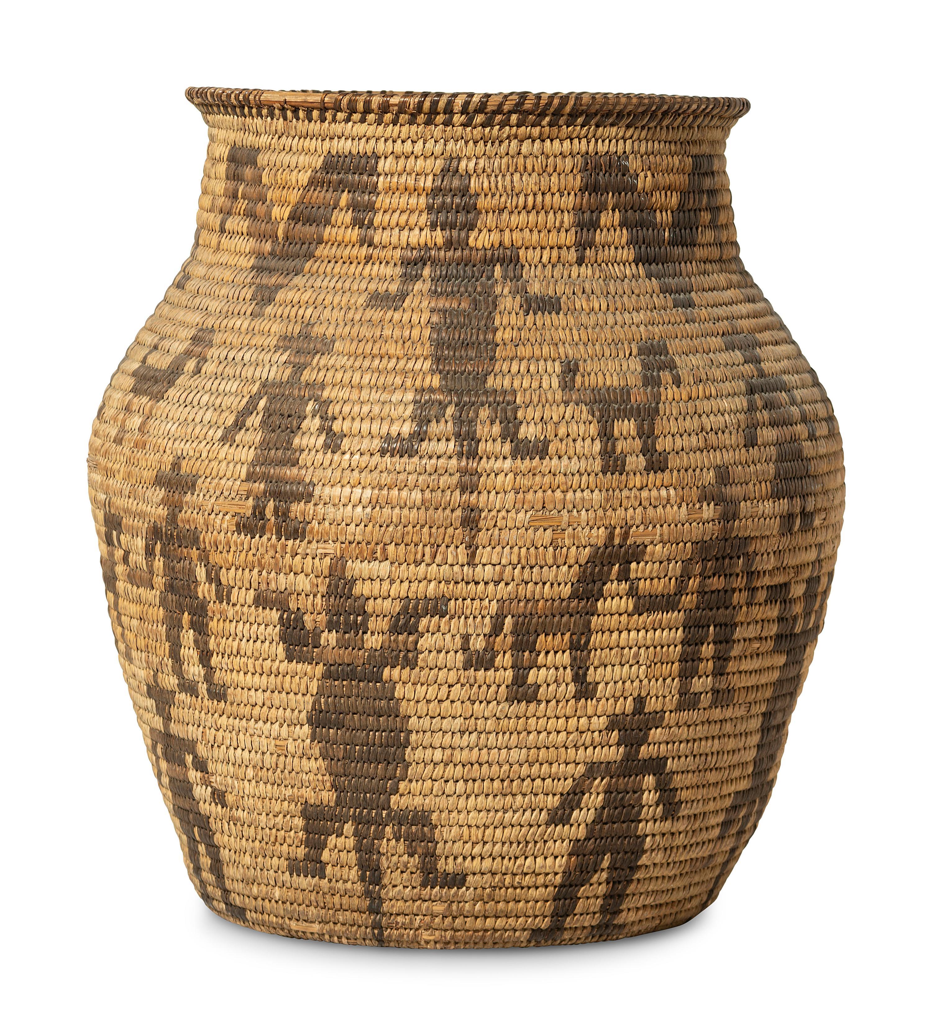 Tohono O'odham Figural Basket