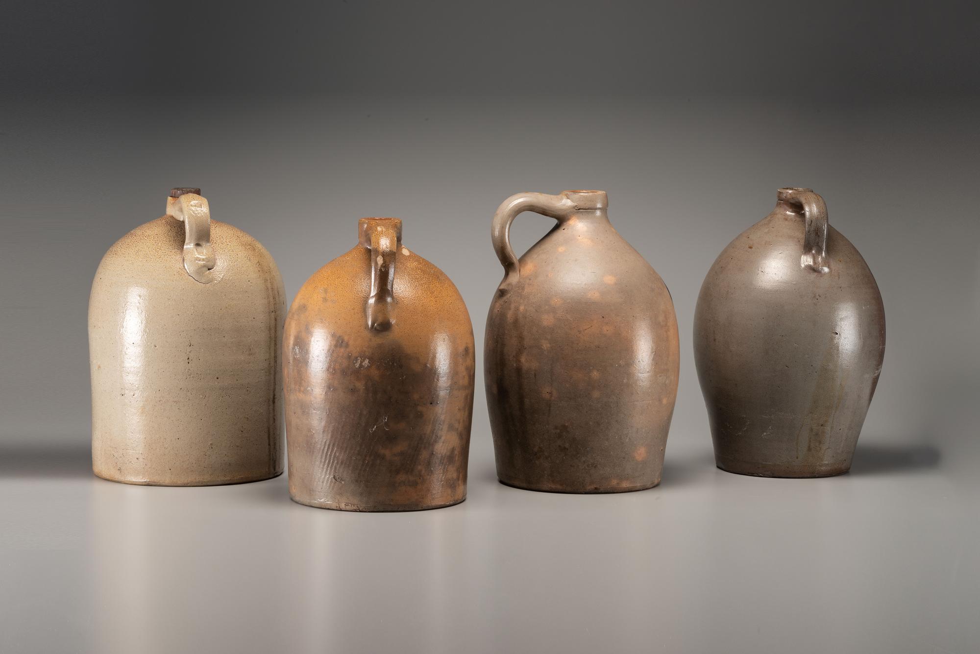 Four Stoneware Jugs