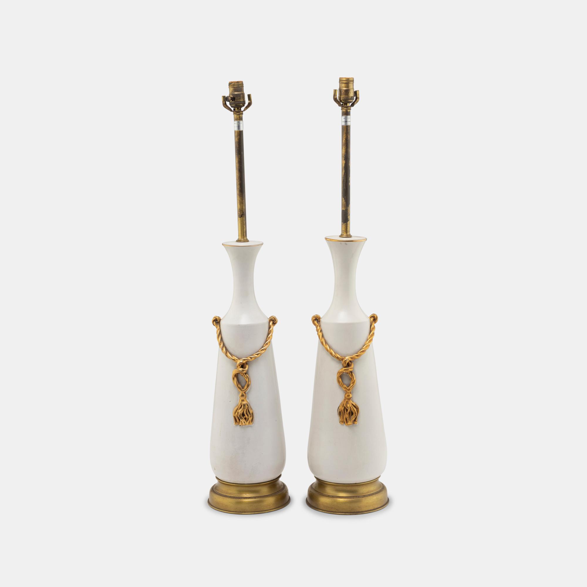 Pair of Table Lamps, c. 1960