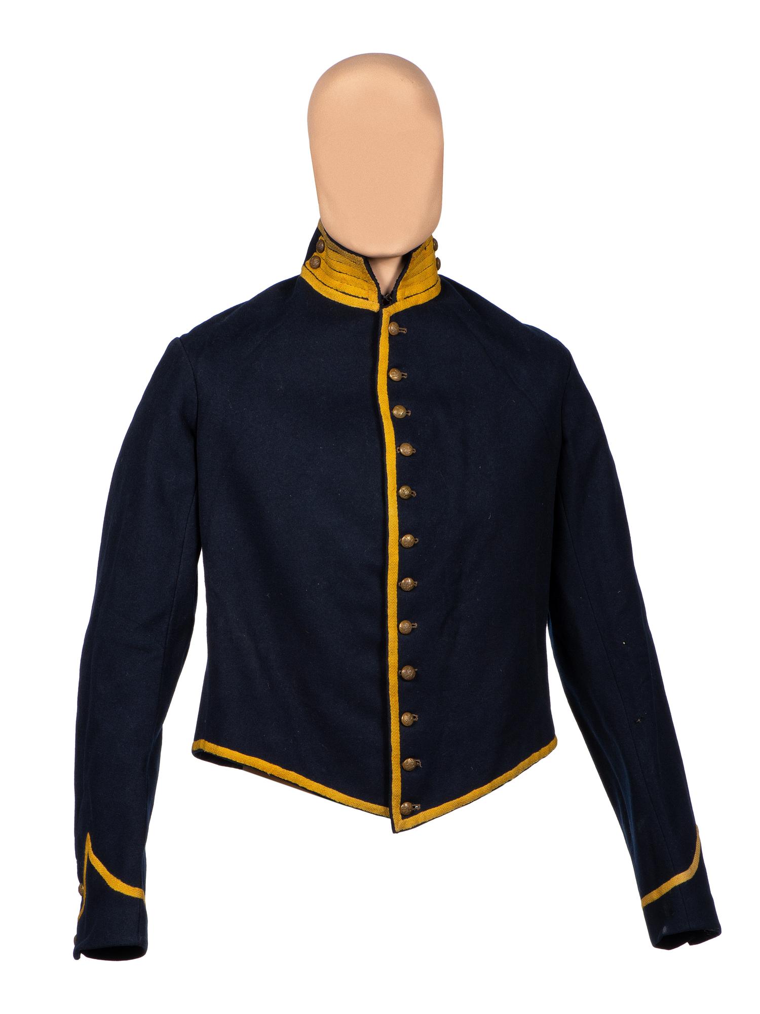 [CIVIL WAR]. Union Cavalry enlisted shell jacket.