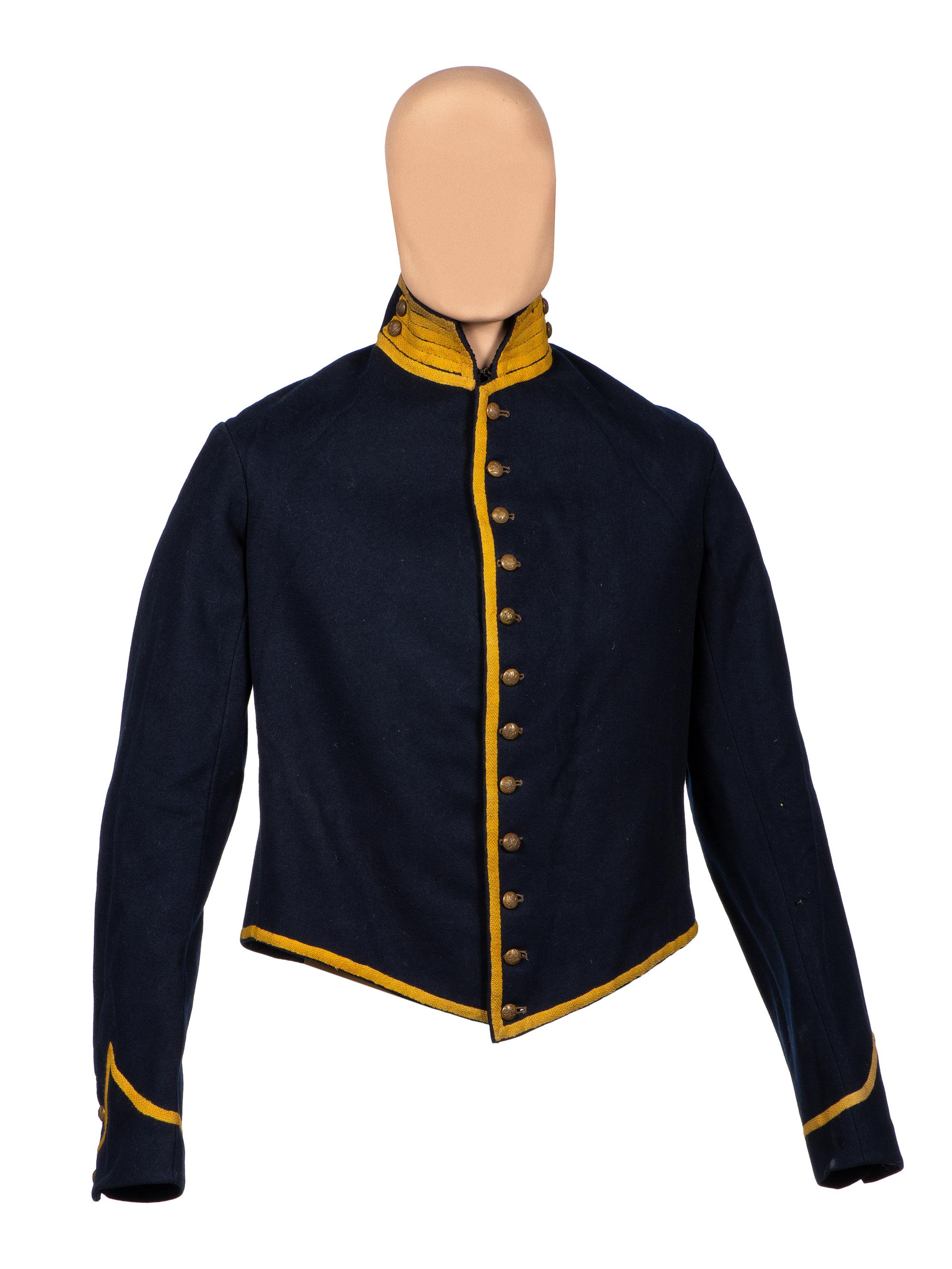 [CIVIL WAR]. Union Cavalry enlisted shell jacket.