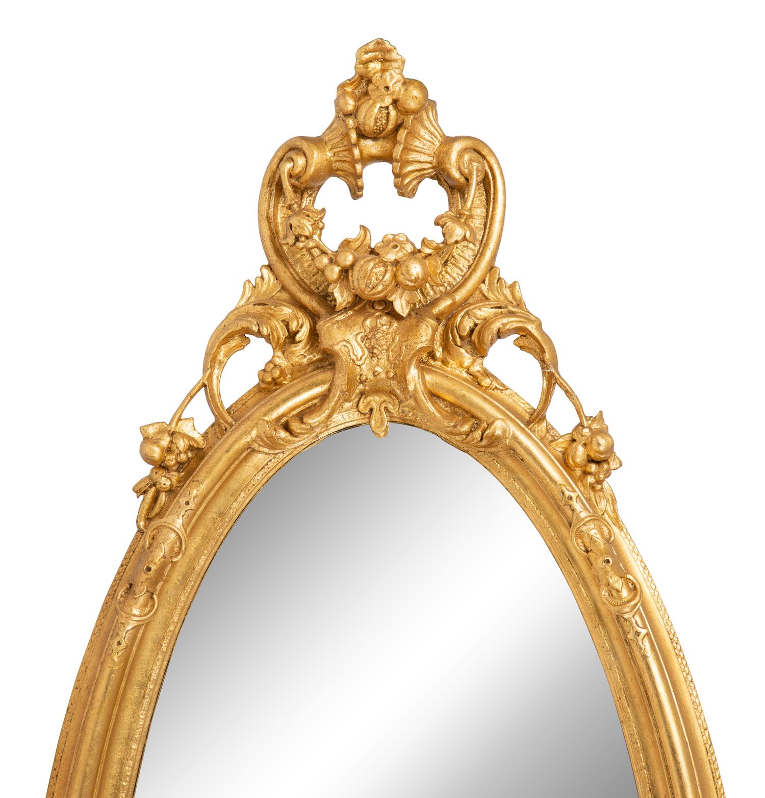 A Napoleon III Giltwood Mirror — LATE 19TH CENTURY