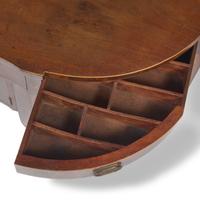 A Fine Federal Inlaid and Figured Mahogany Serpentine Sideboard