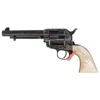 *Engraved Uberti Cattleman .45 Colt With Mother Of Pearl Grips in Box
