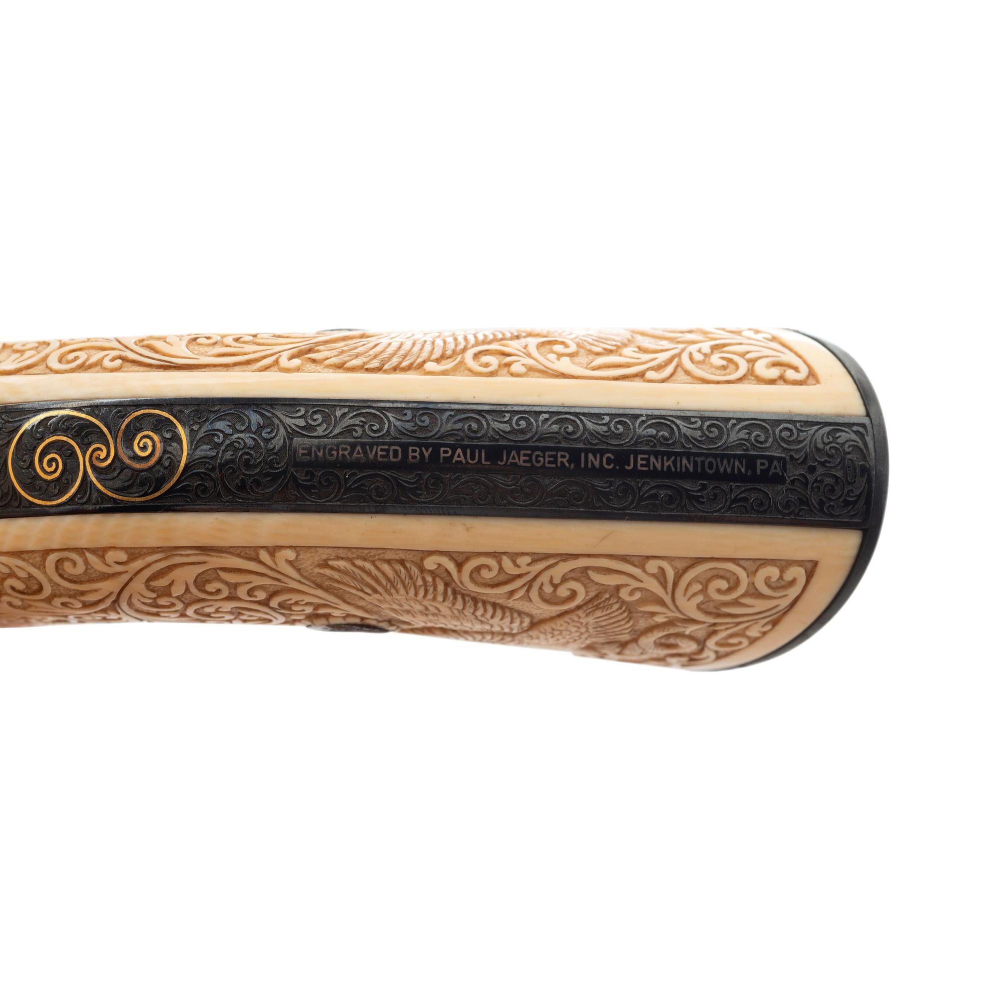 **Colt New Frontier .45 Engraved by Paul Jaeger