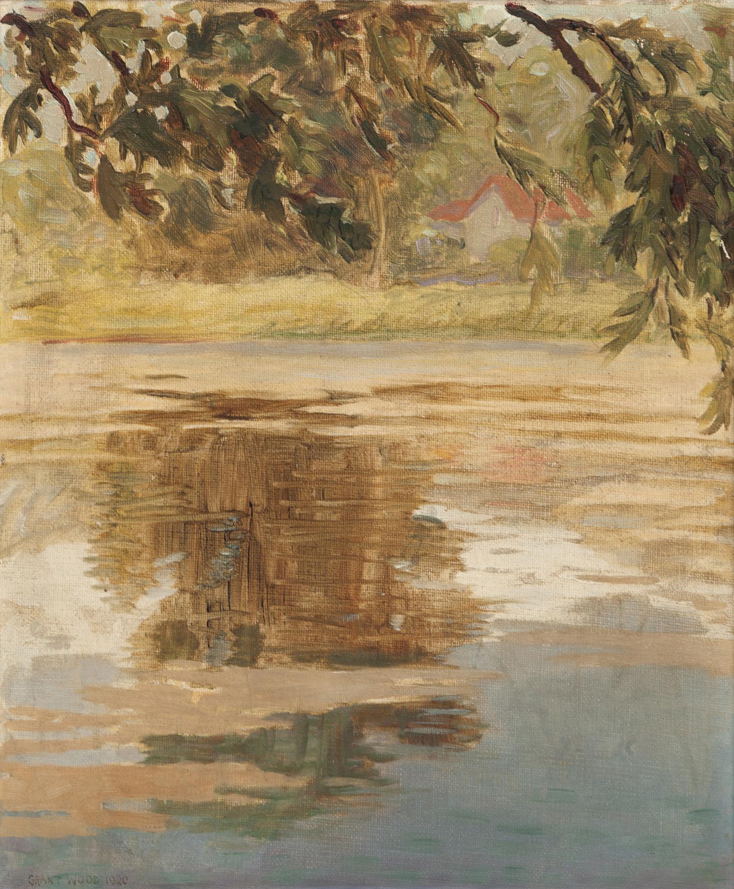 Reflections, Ville d'Avray , 1920