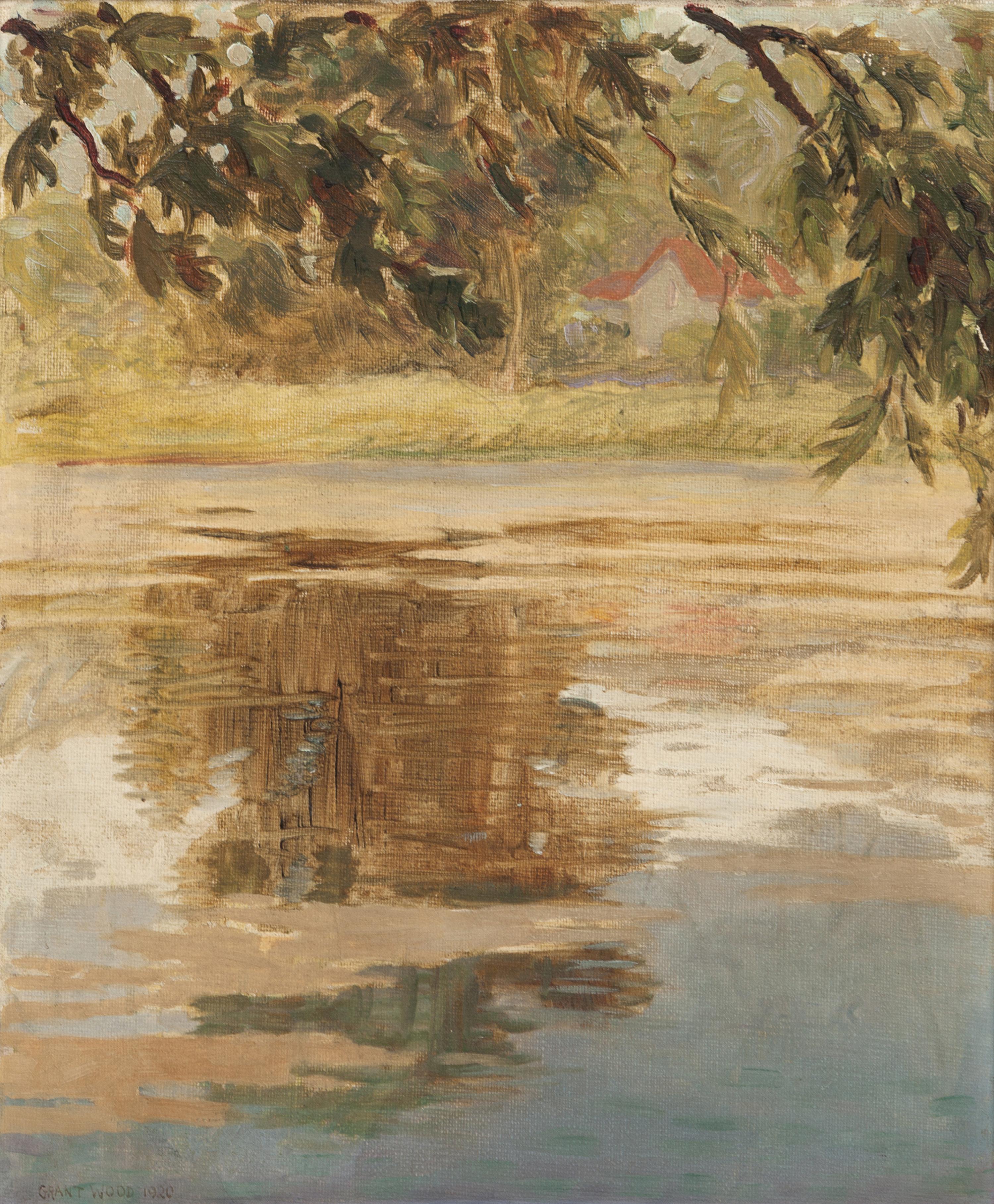 Reflections, Ville d'Avray , 1920