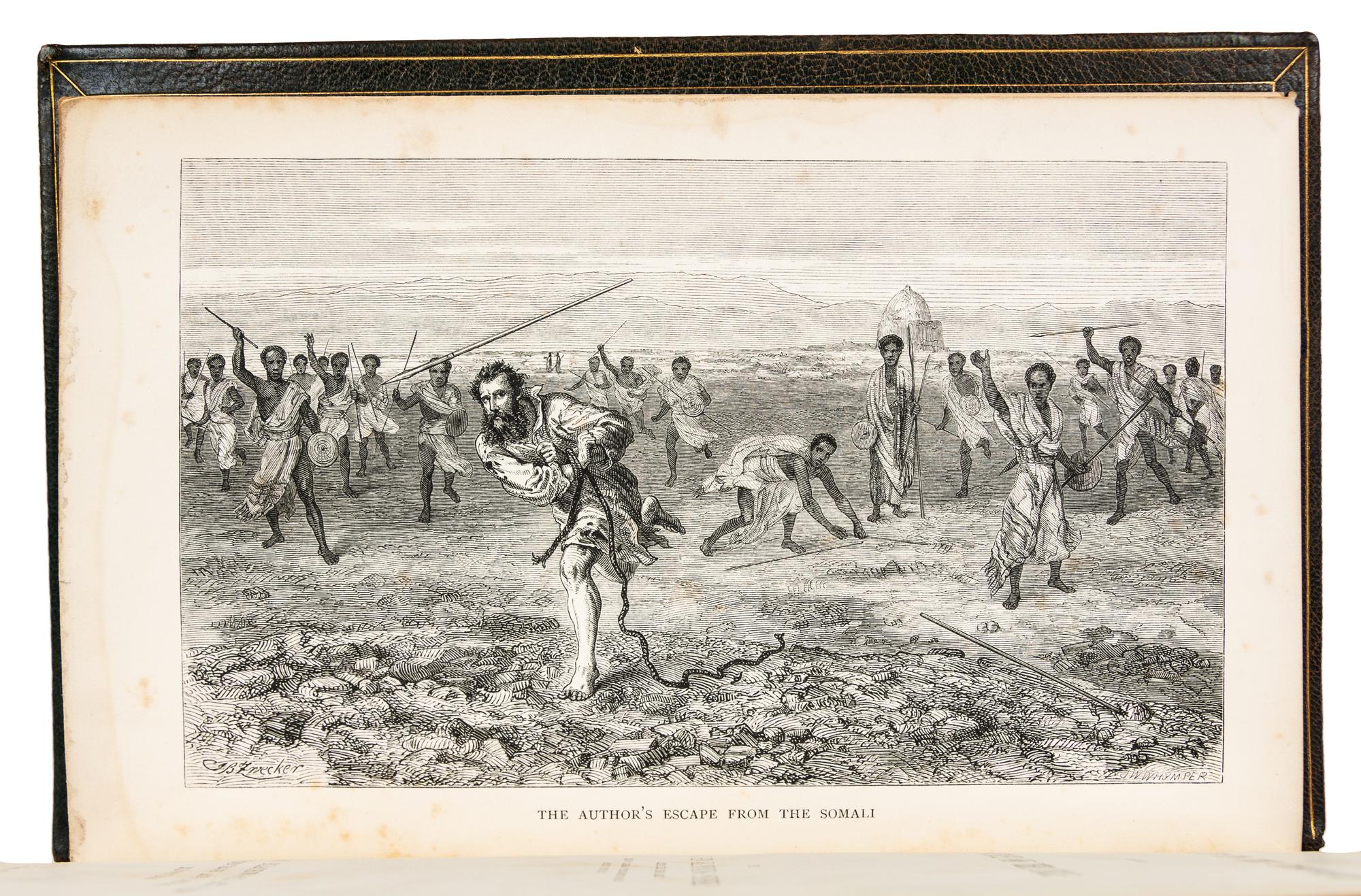 SPEKE, John Hanning (1827-1864). What Led to the Discovery of the Source of the Nile. London: William Blackwood, 1864. FIRST EDITION.