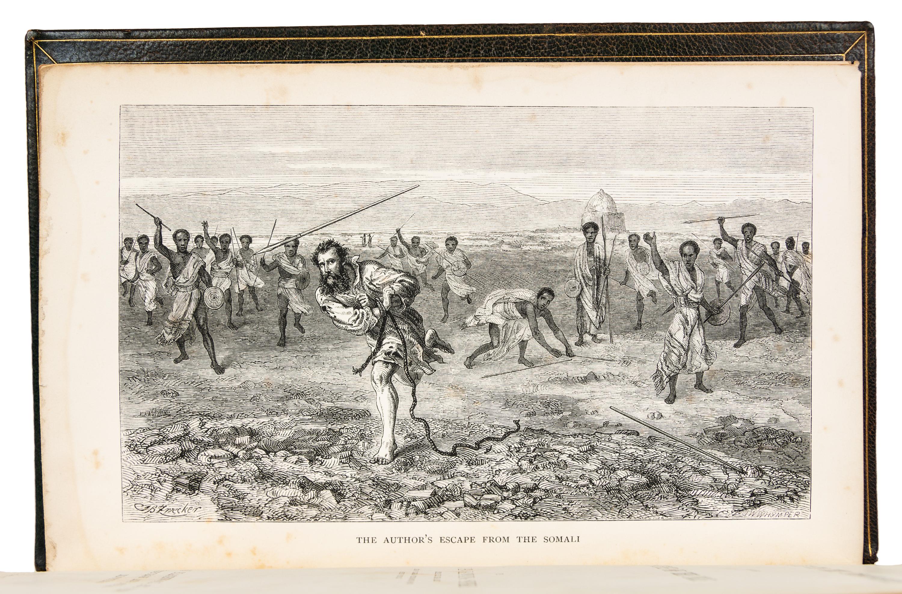 SPEKE, John Hanning (1827-1864). What Led to the Discovery of the Source of the Nile. London: William Blackwood, 1864. FIRST EDITION.