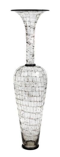 Dante Marioni, (American, b. 1964), Black and White Mosaic Vase, 1997