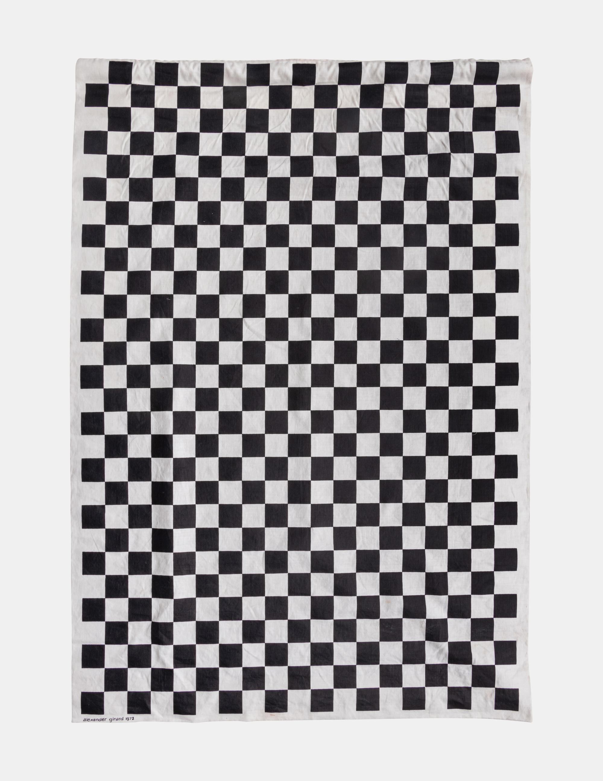 Untitled (Checks), 1972 from Enviornmental Enrichment
