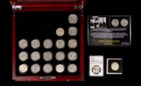 A Collection of Twenty-Three Walking Liberty 50c Coins