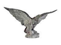 A Cast Zinc Eagle Architectural Finial