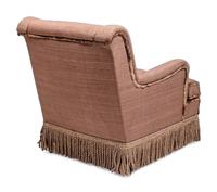 An English Upholstered Easy Chair