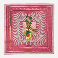 A Set of Two Hermès Silk Scarves Hermès