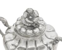 A Mexican Five-Piece Sterling Silver Tea and Coffee Service, Maciel, 20th Century