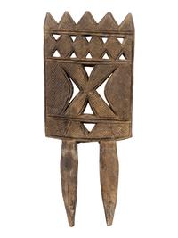 Two African Carved Wood Panels