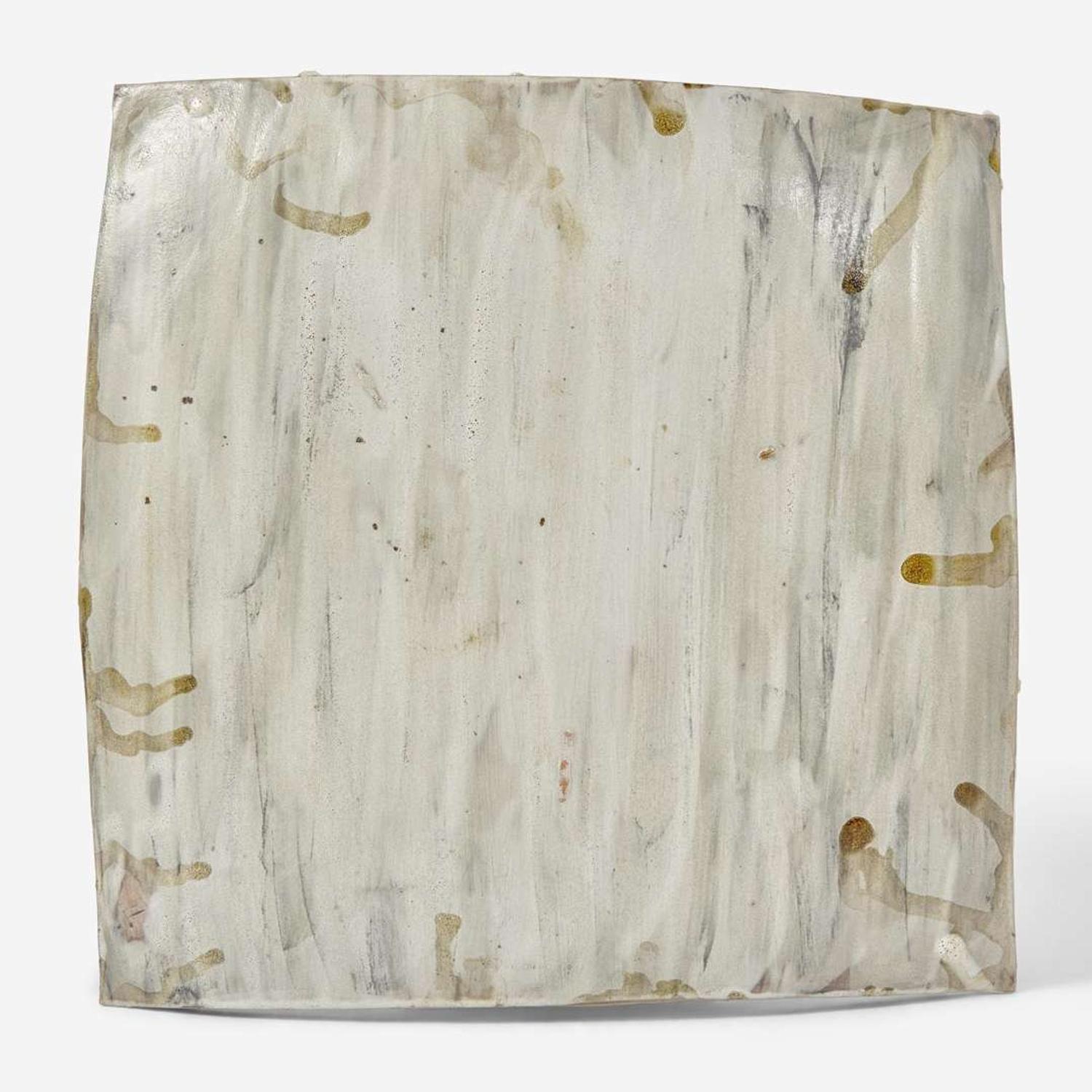 Toshiko Takaezu (American, 1922-2011) Ceramic Charger, USA, circa 2000s