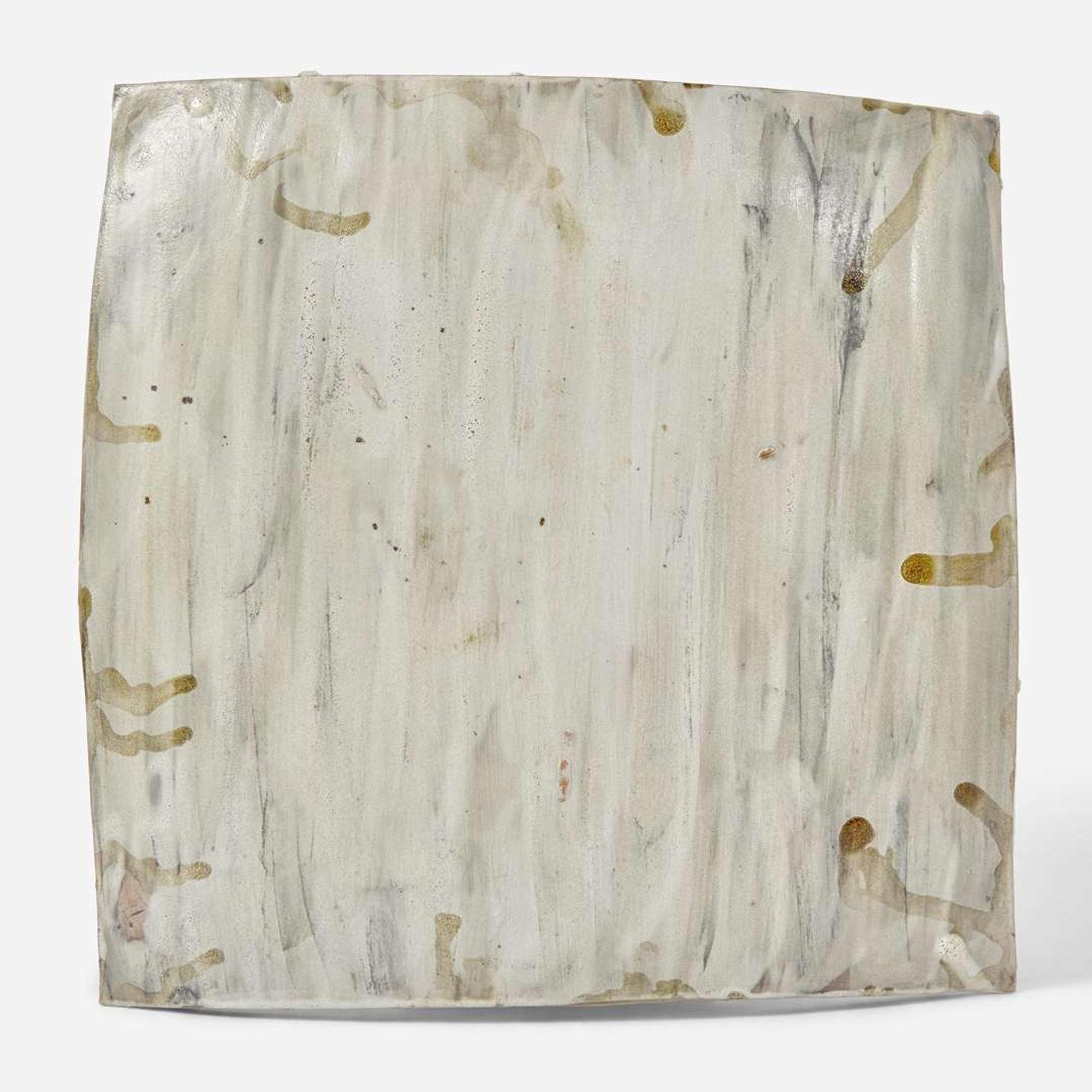 Toshiko Takaezu (American, 1922-2011) Ceramic Charger, USA, circa 2000s