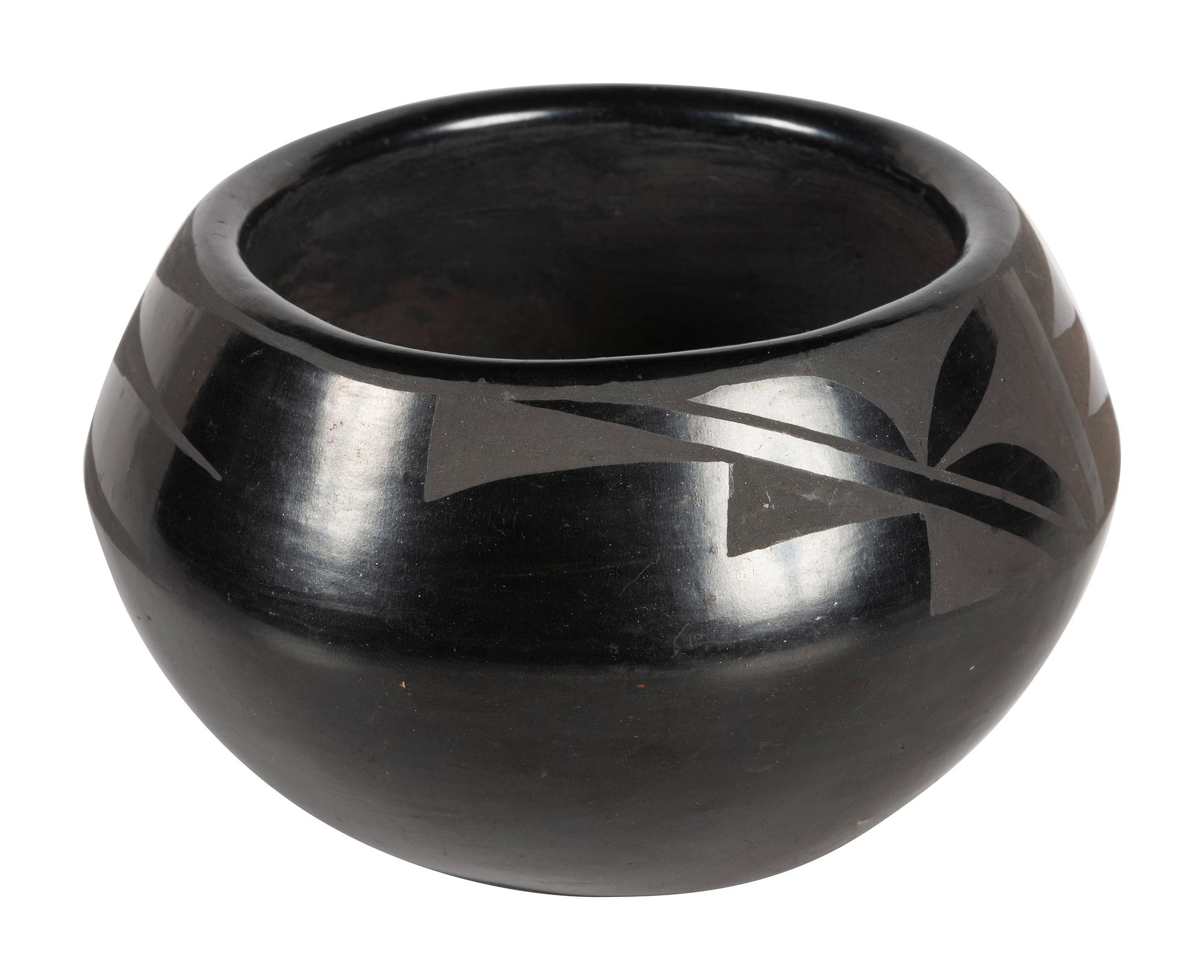 Blackware Pottery Bowl
