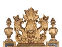 An Italian Baroque Style Giltwood Mirror